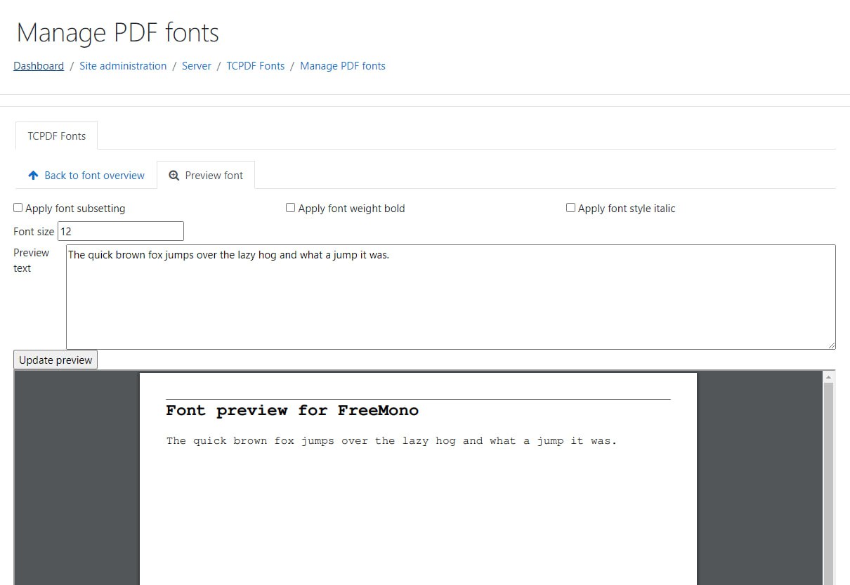 Плагин TCPDF Fonts
Многим знакома проблема с отображением кириллицы в PDF документах, которые генерируются автоматически. Например, в сертификатах по курсам | Сетка — социальная сеть от hh.ru