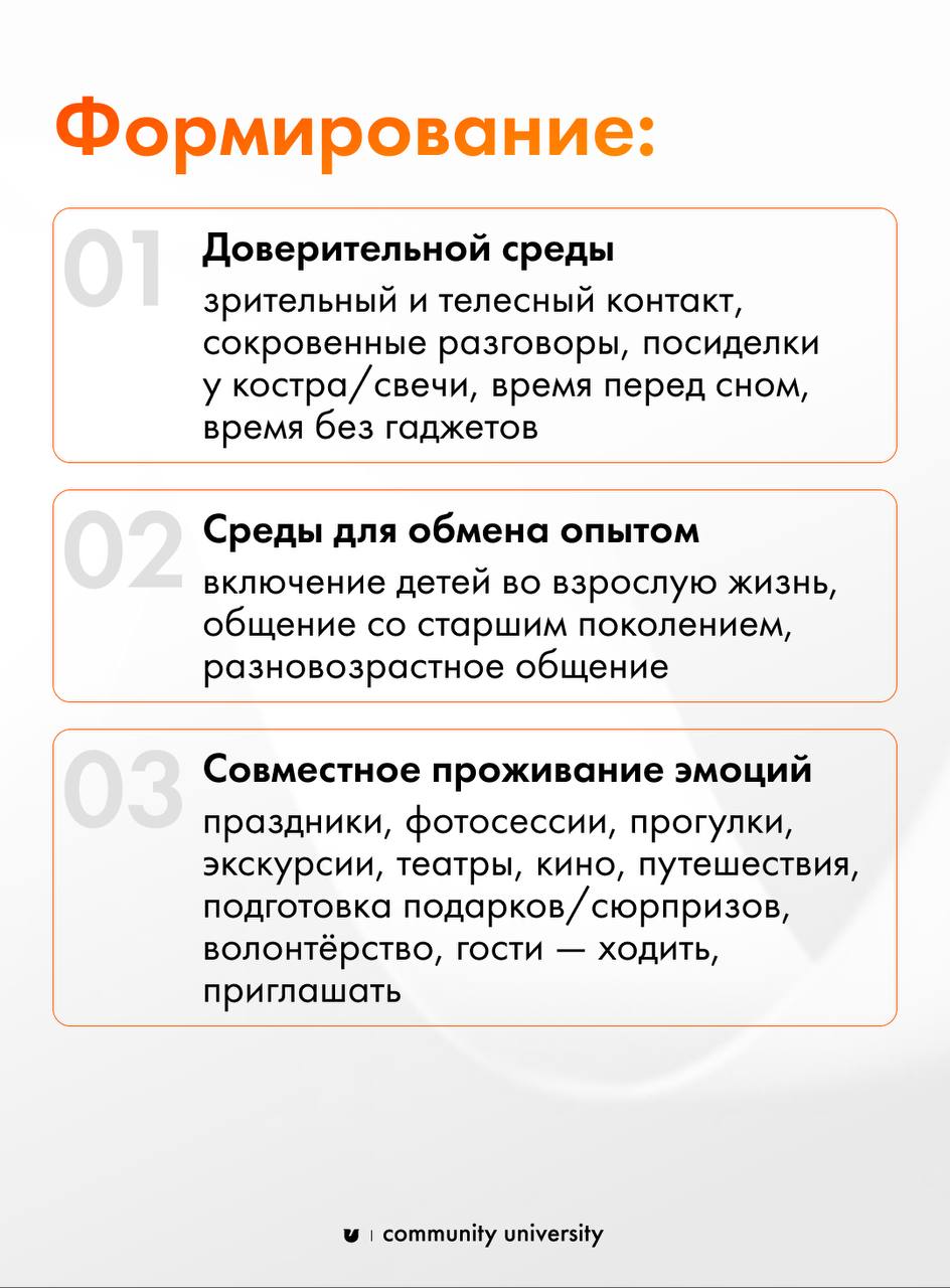 Наше первое и главное сообщество — семья ❤️
Но как сохранять эмоциональную близость, а не только статус родственников?
Если на семью посмотреть, как на главное в жизни сообщество, то оно может стать с... | Сетка — социальная сеть от hh.ru