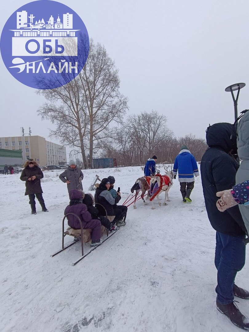 ↗ Эко-парк Обской официально и торжественно открыт! Ура-ура-ура!
Счастливые горожане лепили снежные фигуры и катались на оленях | Сетка — социальная сеть от hh.ru