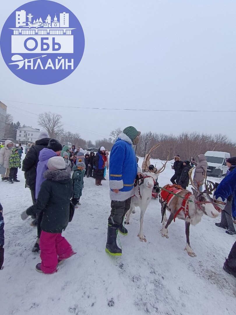 ↗ Эко-парк Обской официально и торжественно открыт! Ура-ура-ура!
Счастливые горожане лепили снежные фигуры и катались на оленях | Сетка — социальная сеть от hh.ru