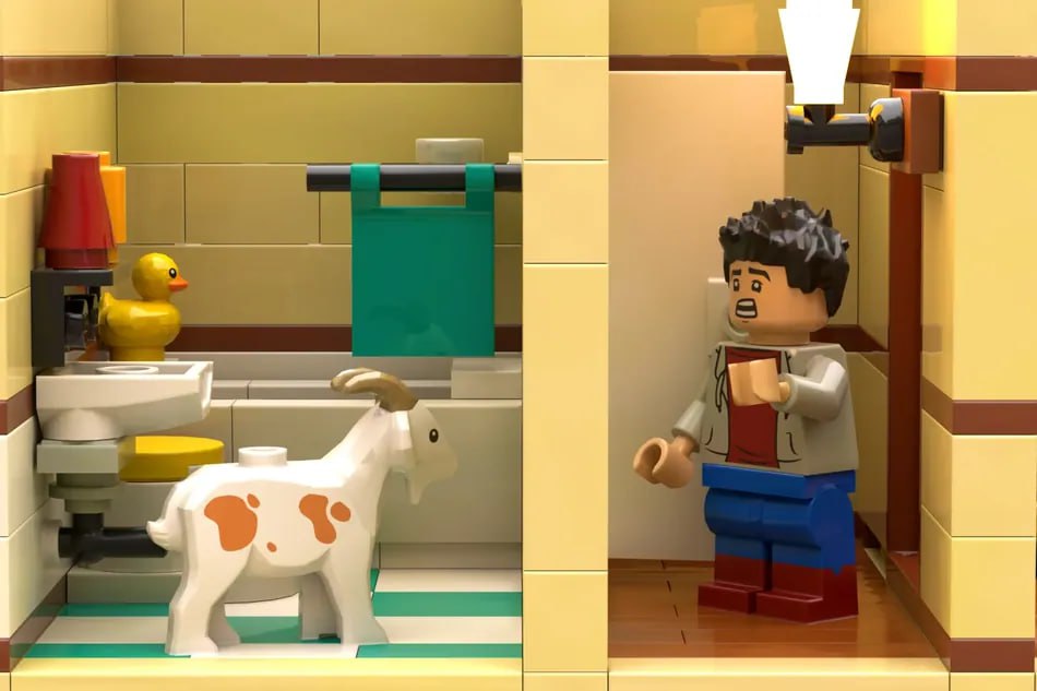 Опачки, на LEGO Ideas появился концепт конструктора по культовому сериалу «Как я встретил вашу маму». Модель включает кухню, гостиную, ванную комнату и спальни Теда, Маршалла и Лили | Сетка — социальная сеть от hh.ru