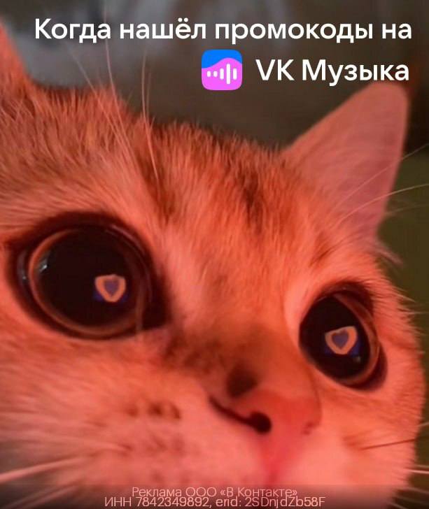 VK Музыка дарит выгоду 🎶✨
Переходите по ссылке
Забирайте нужный промокод
Если не было активной подписки более 12 месяцев 🩷
Если не было активной подписки более 30 дней 🩵
GET297PSH99 — 3 мес за 297₽
Ак... | Сетка — социальная сеть от hh.ru