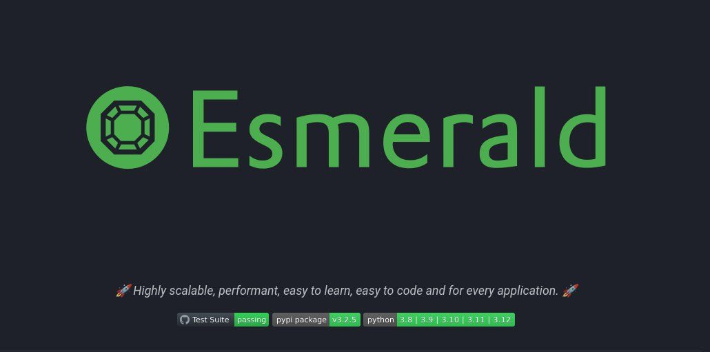 👒 Убивца FastAPI - Esmerald 
 
Видимо, убивать Django уже все устали, поэтому дружно переключились на детище Рамиреса. Прошу любить и жаловать - Esmerald | Сетка — социальная сеть от hh.ru