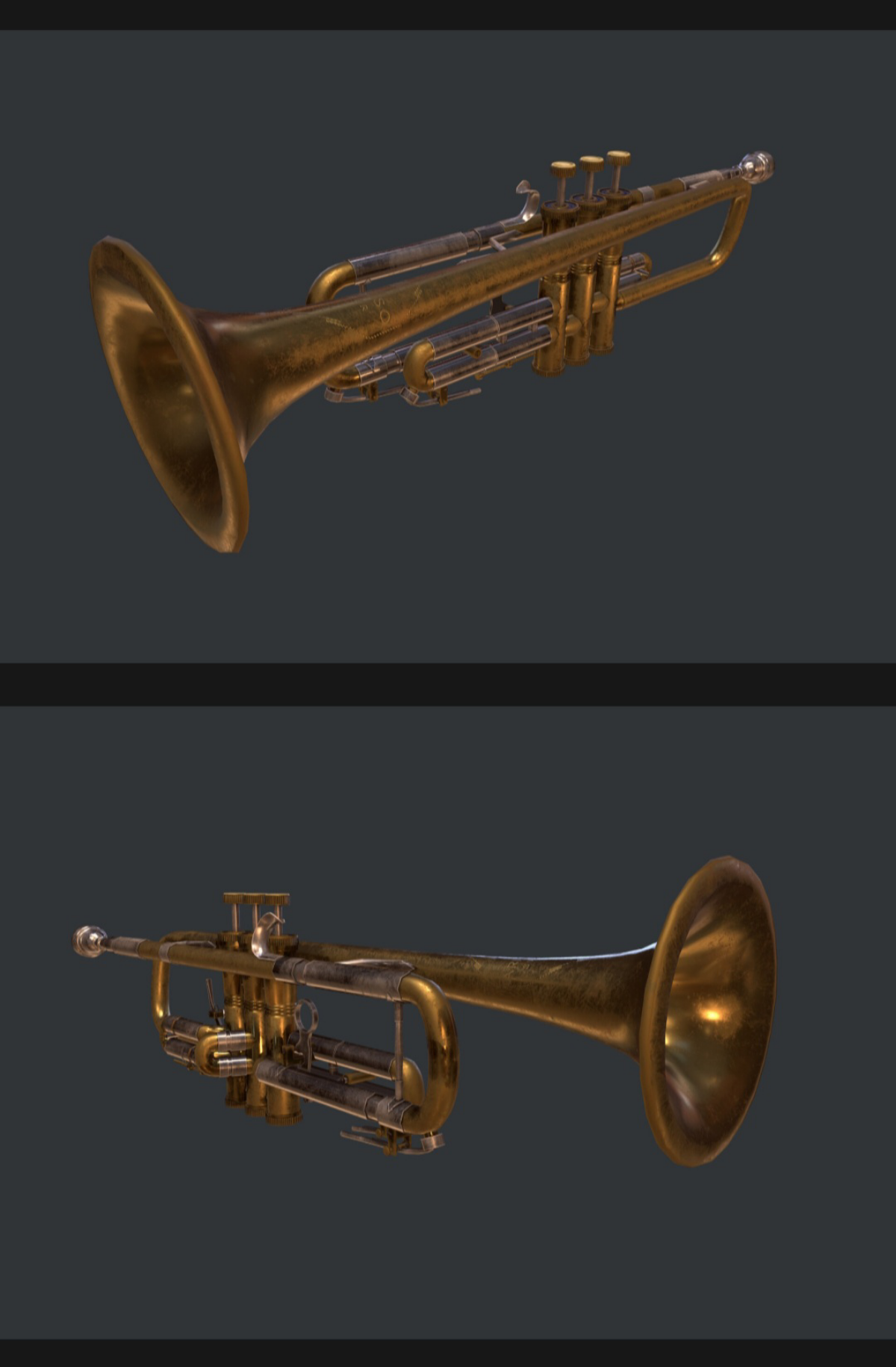 Game-ready 3D модель моей чехословацкой трубочки 🎺
Тут я вообще ничего не пекла, весь нормал нарисовала в сабстенсе (кроме гравировки, её макет я сначала сделала в иллюстраторе)
Арстанция: https://www | Сетка — социальная сеть от hh.ru