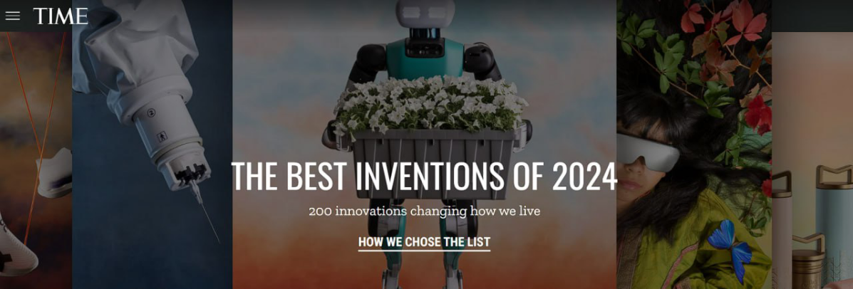 200 изобретений 2024 года
Недавно делал пост про 51 топовый стартап уходящего года от Techcrunch. А теперь держите 200 лучших изобретений 2024 от журнала TIME | Сетка — социальная сеть от hh.ru