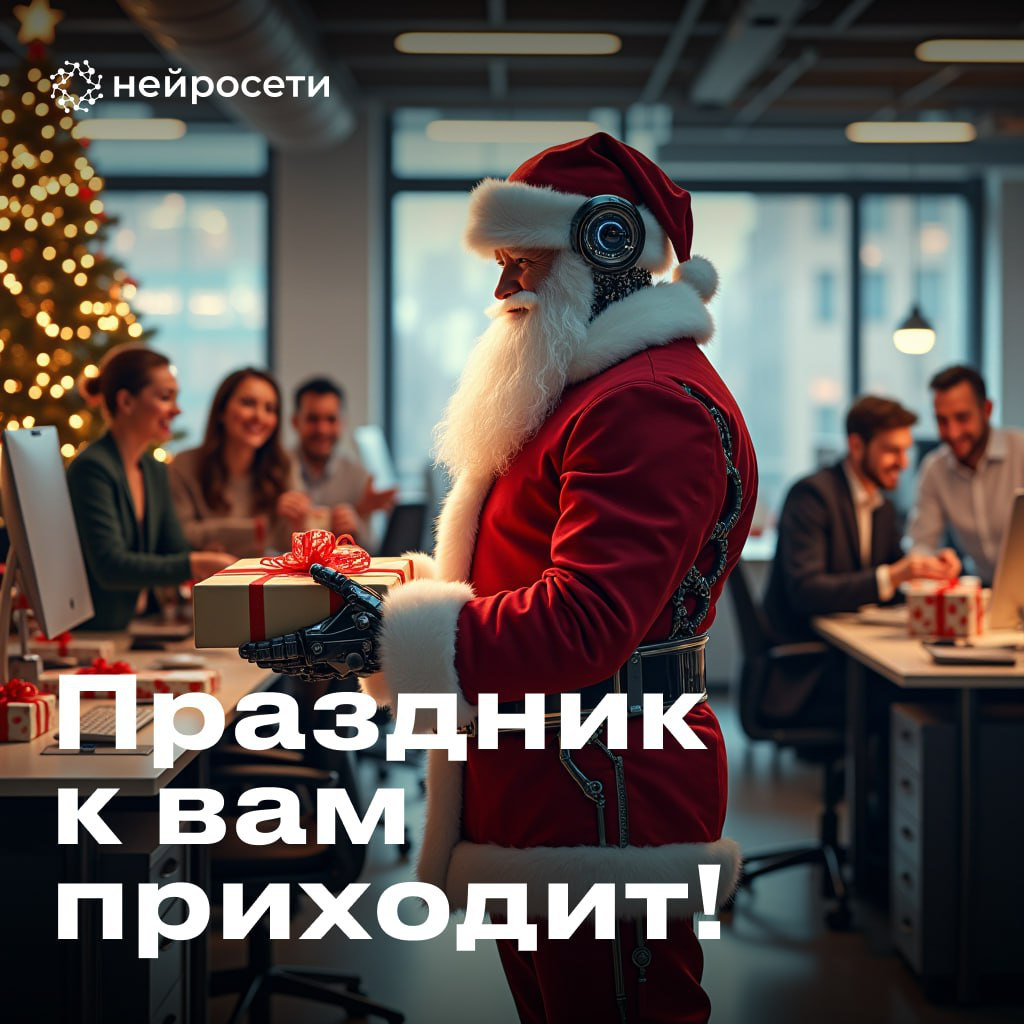 Уважаемые Друзья‼️
С наступающими праздниками! 🎄
Мы желаем вам радостных и светлых дней, наполненных удачными сделками и успешными проектами | Сетка — социальная сеть от hh.ru