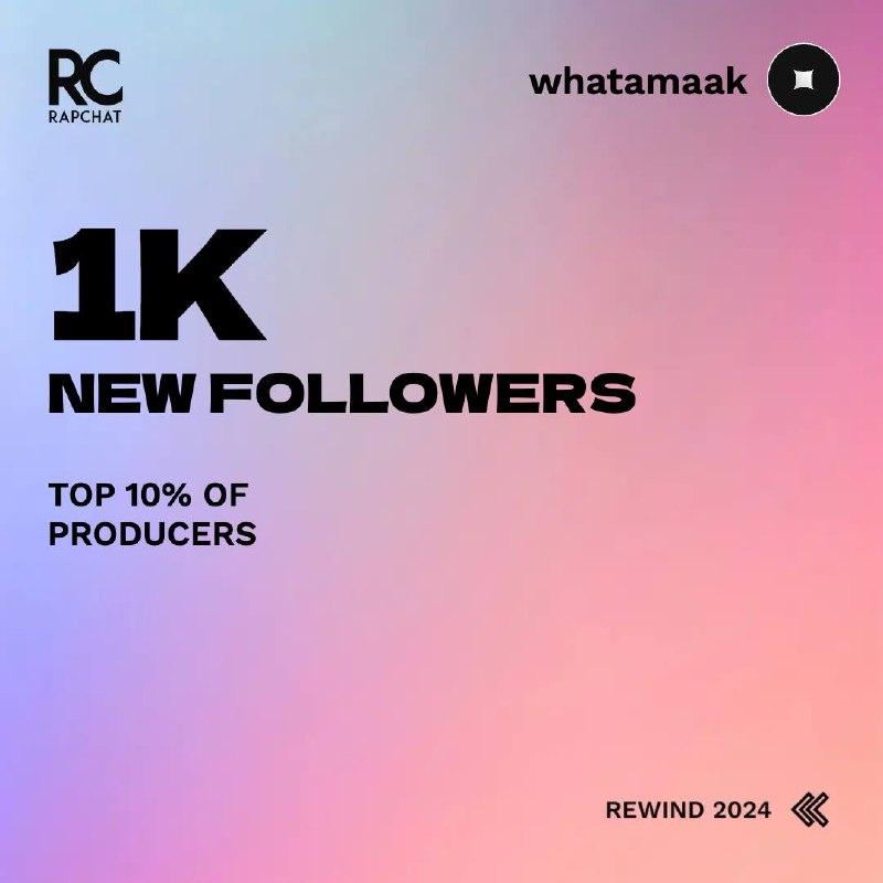 🎄 Наши итоги в RapChat!
Вот это да! Сильные цифры! Больше 1 миллиона прослушиваний, более 20 тысяч записанных песен под наши биты и более 1 тысячи новых подписчиков! Взрывная статистика! Коммьюнити из... | Сетка — социальная сеть от hh.ru