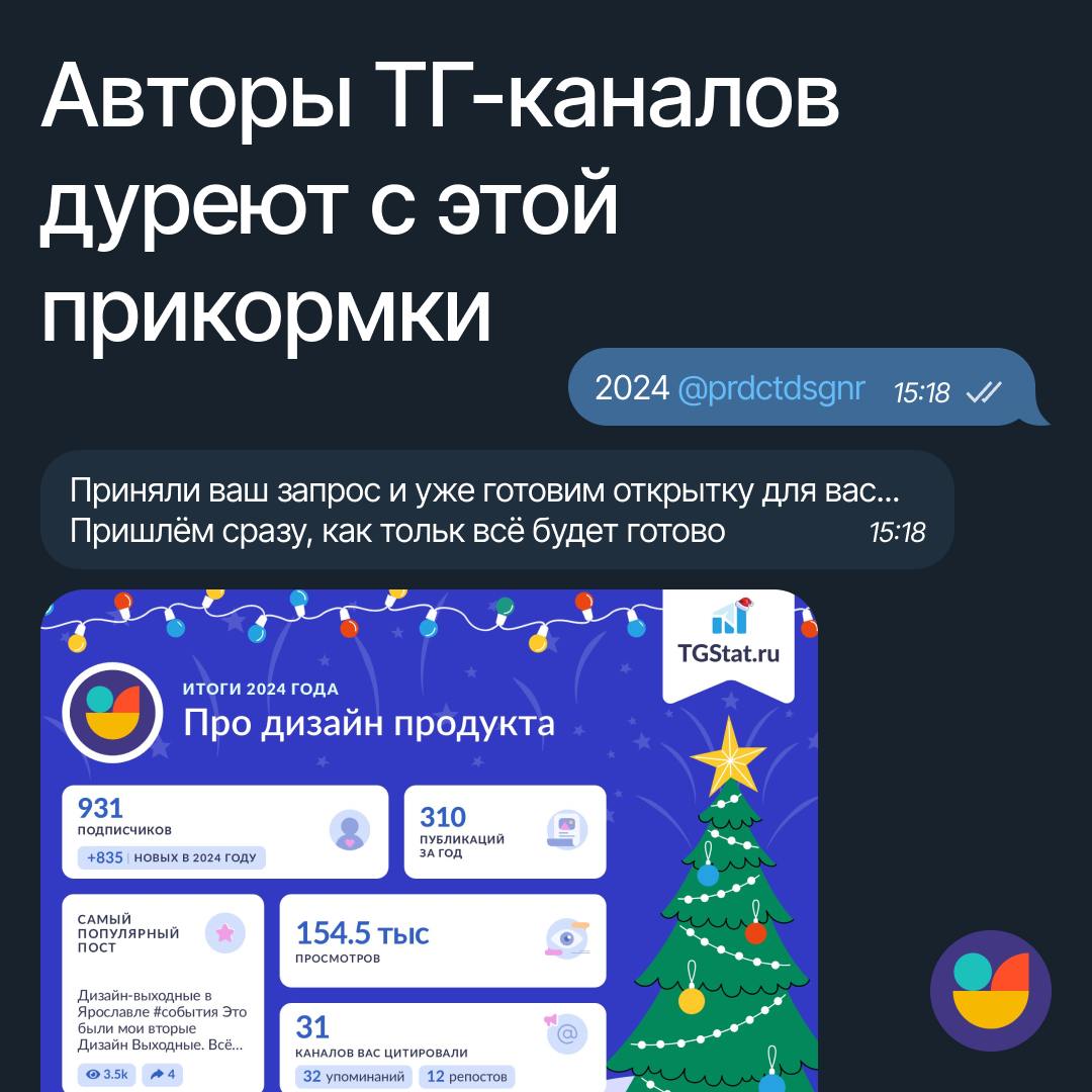 Руслан, как прошел твой год?
#личное
2024-й был годом перемен и роста: сменил МТС на БКС, прокачал себя, свой канал и своё окружение
🚀 Мой канал
Х10 подписчиков — с 96 до 933 | Сетка — социальная сеть от hh.ru
