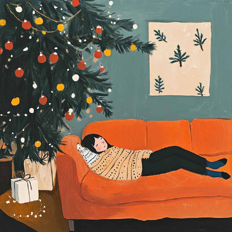 С наступающим Новым годом 🎄
Сгенерировала вот такие милые открыточки в Midjorney, которые передают этот праздничный-домашний-уютный вайб
А идею и промпт взяла у Ани | Сетка — социальная сеть от hh.ru