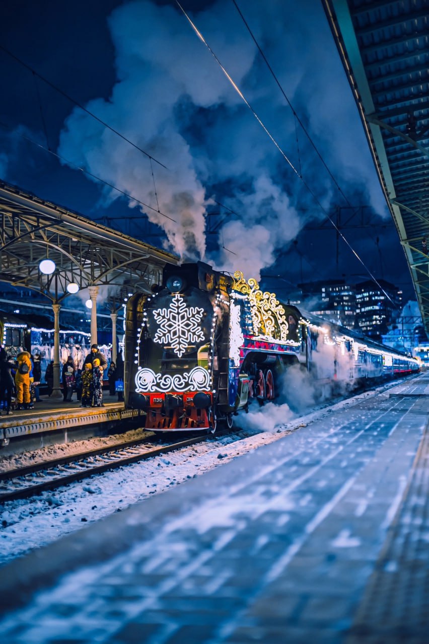 🚂Поезд Деда Мороза прибудет на Киевский вокзал
3 января 09:00-19:00
За 20 минут до появления поезда на вокзале начинается праздничная программа
Дедушка Мороз и его помощники порадуют гостей веселым пр... | Сетка — социальная сеть от hh.ru