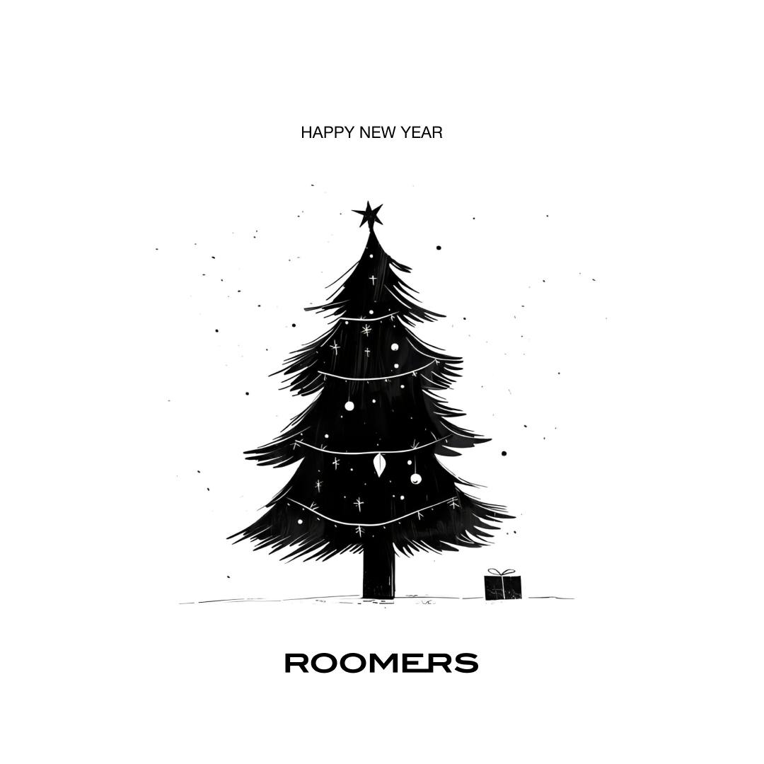 Команда ROOMERS от всей души поздравляет вас с Новым годом!✨🥂🎄
Пусть ваш дом будет наполнен уютом, теплом и красотой, а каждый день дарит радость и вдохновение | Сетка — социальная сеть от hh.ru