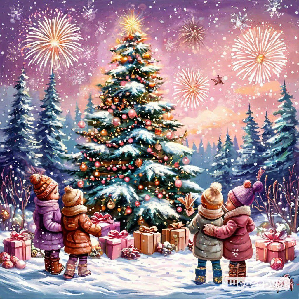🎄 С новым годом!
Ждёт нас счастье, радость, деньги и удача!
Всём здоровья и добра, пополнения семейства
И немного волшебства. | Сетка — социальная сеть от hh.ru