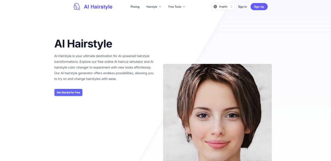 aihairstyle.net - нейросеть, которая позволит вам примерить любую прическу | Сетка — социальная сеть от hh.ru