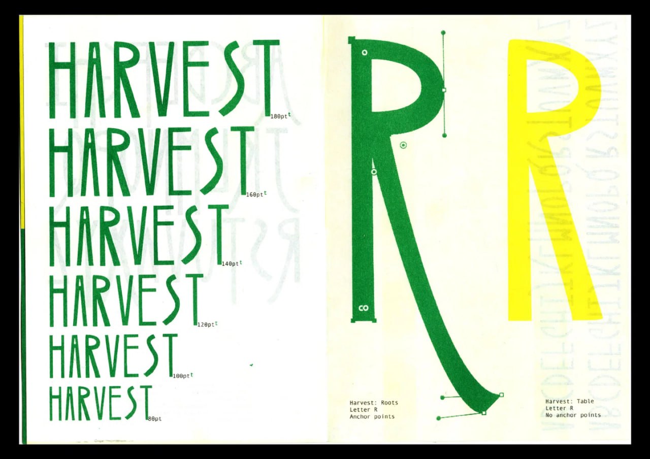 Фирменный стиль Harvest: яркие цвета, ризография и рукописный шрифт
Айдентика отражает главную миссию — превращать приемы пищи в значимые ритуалы.
The Bytheway | Сетка — социальная сеть от hh.ru