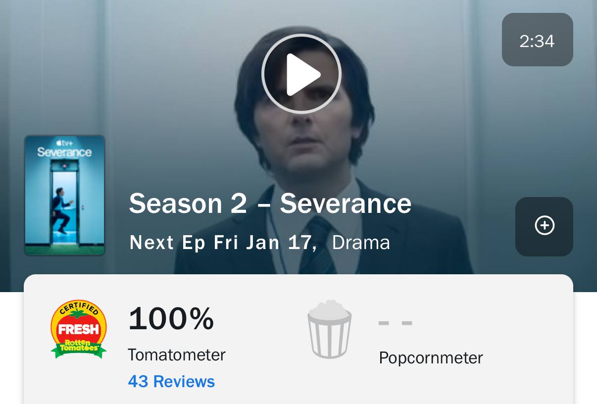 Критикам показали все эпизоды второго сезона и сериал теперь имеет 💯 на томатах | Сетка — социальная сеть от hh.ru