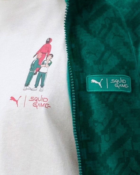 «Приготовьтесь сыграть в игру». Puma выходит на новый уровень крутости, выпустив коллекцию по мотивам «Игры в кальмара». Спортивные костюмы, кроссовки, футболки. Всех выживших приглашают приодеться | Сетка — социальная сеть от hh.ru