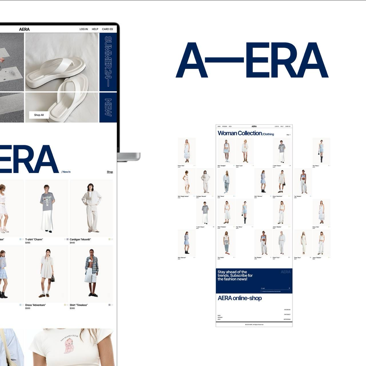 #портфолио
Кейс number one
Проект по созданию интернет-магазина «AERA» — это стильная и современная площадка по продаже одежды и аксессуаров, созданная, чтобы предложить покупателям уникальный и комфо... | Сетка — социальная сеть от hh.ru