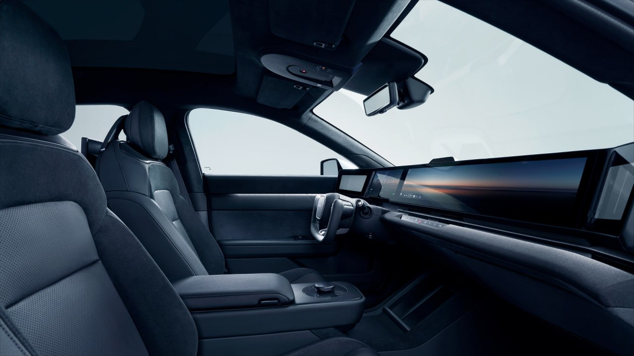 Afeela
Электромобиль от Sony Honda Mobility, совместного предприятия Sony Group Corporation и Honda Motor Company.
«Ключевое слово в основе дизайна — "Овал" | Сетка — социальная сеть от hh.ru