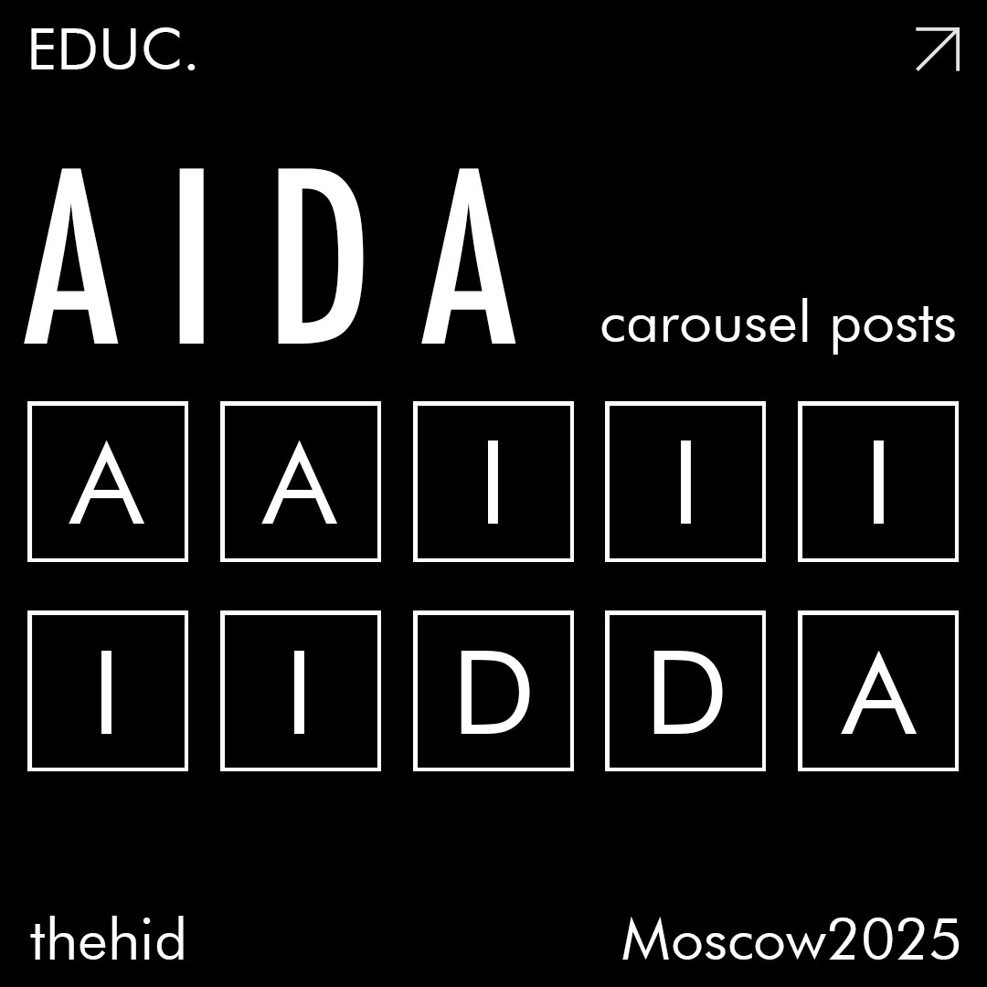AIDA для каруселей | Сетка — социальная сеть от hh.ru