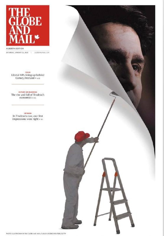 Канадский журнал The Globe and The Mail элегантно прощается Джами нос Трюдо. | Сетка — социальная сеть от hh.ru