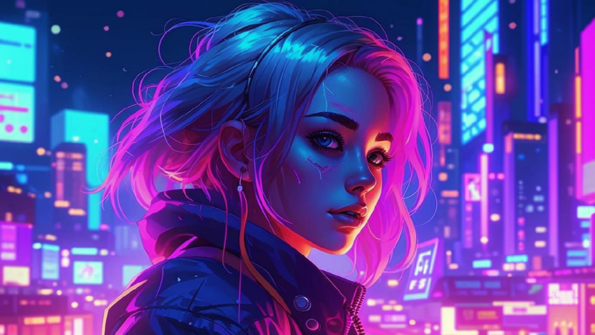 Я тут сгенерировал фото девчонок в стиле Synthwave, оживил их в  ролике по 10 секунд в Ai , сгенерировал музыку в suno 🎧 теперь делаю клип. Скоро выложу😄 на ютюб , посмотрю как зайдет | Сетка — социальная сеть от hh.ru