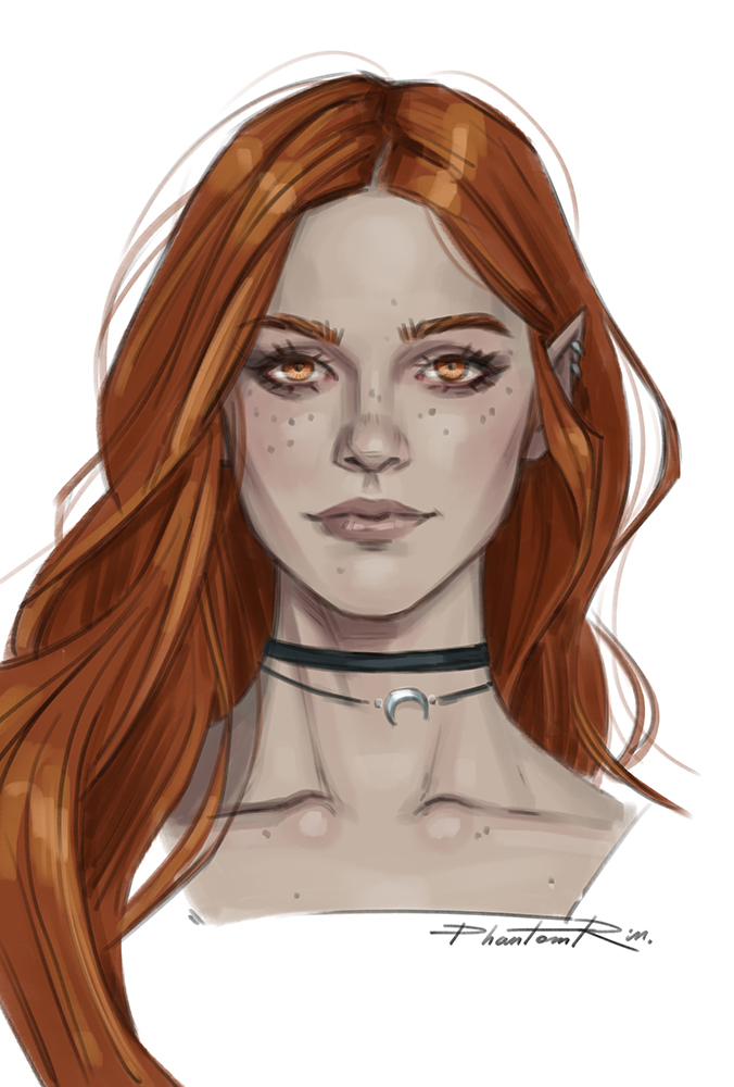 girl-12  
Тренировочное.  
#art #иллюстрация #fashionillustration #практика #портрет #girl #девушка #Faerie #PhantomRin | Сетка — социальная сеть от hh.ru