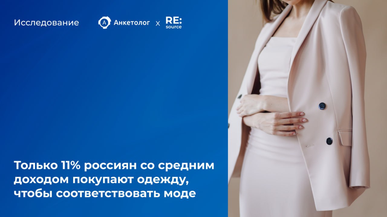 ⚡️ Бренд одежды важен для 39% россиян со средним доходом
🔣 9% считают бренд очень важным, 43% относятся к брендам нейтрально, 18% — не важен | Сетка — социальная сеть от hh.ru