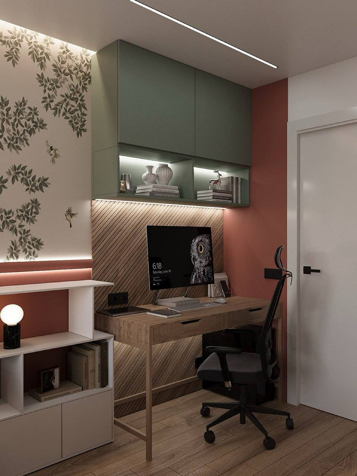 Спальня проекта #уральскаяБрежневка
#дизайнинтерьера #визуализация #архвиз | Сетка — социальная сеть от hh.ru