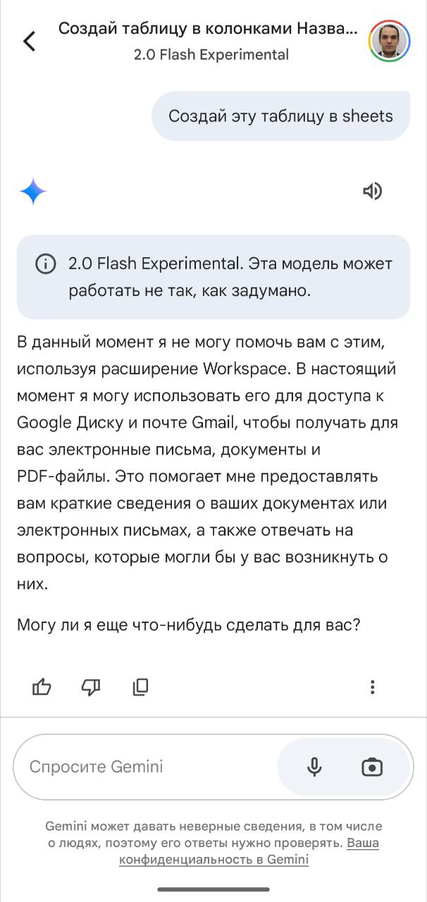 Ai-агенты в Gemini 2.0 от Google
Пост про "ai-агентов и зачем они вообще нужны" продолжаем с Gemini 2 | Сетка — социальная сеть от hh.ru