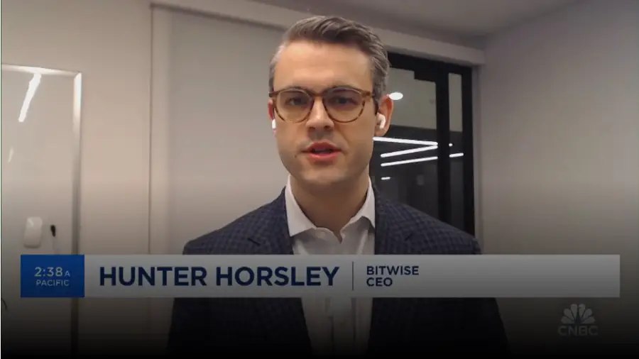 Глава Bitwise Хантер Хорсли рассказал об интересе одного из государств к инвестициям в биткоин | Сетка — социальная сеть от hh.ru