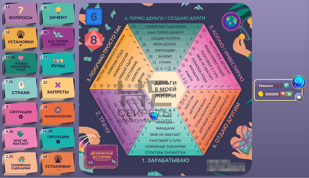 Как проходит игра «Деньги в вашей жизни»?
Пришло время рассказать вам о том, как проходит игра. Я не стану раскрывать все секреты, чтобы сохранить интригу | Сетка — социальная сеть от hh.ru