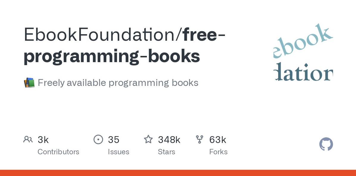 EbookFoundation - огромная бесплатная библиотека по программированию на русском языке
В данном репозитории собрано очень много ресурсов по программированию как на русском языке, так и на других языках... | Сетка — социальная сеть от hh.ru