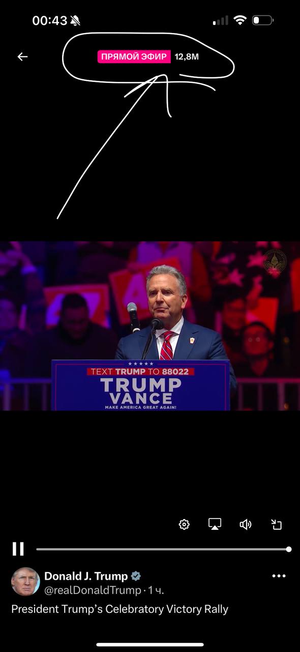 Интересно какой будет пиковый онлайн у трансляции инаугурации Трампа в Твиттере 
В том Твиттере, откуда Маск уволил примерно всех, а он без задержек и в отличном качестве прямо сейчас держит почти 13 ... | Сетка — социальная сеть от hh.ru