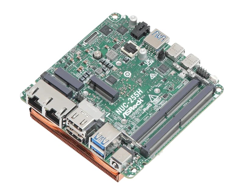 ASRock Industrial представила новые компактные компьютеры
ASRock Industrial анонсировала индустриальные мини-компьютеры NUC Ultra 200 Box и 4X4 Box AI300, а также материнские платы NUC Ultra 200 и 4X4... | Сетка — социальная сеть от hh.ru