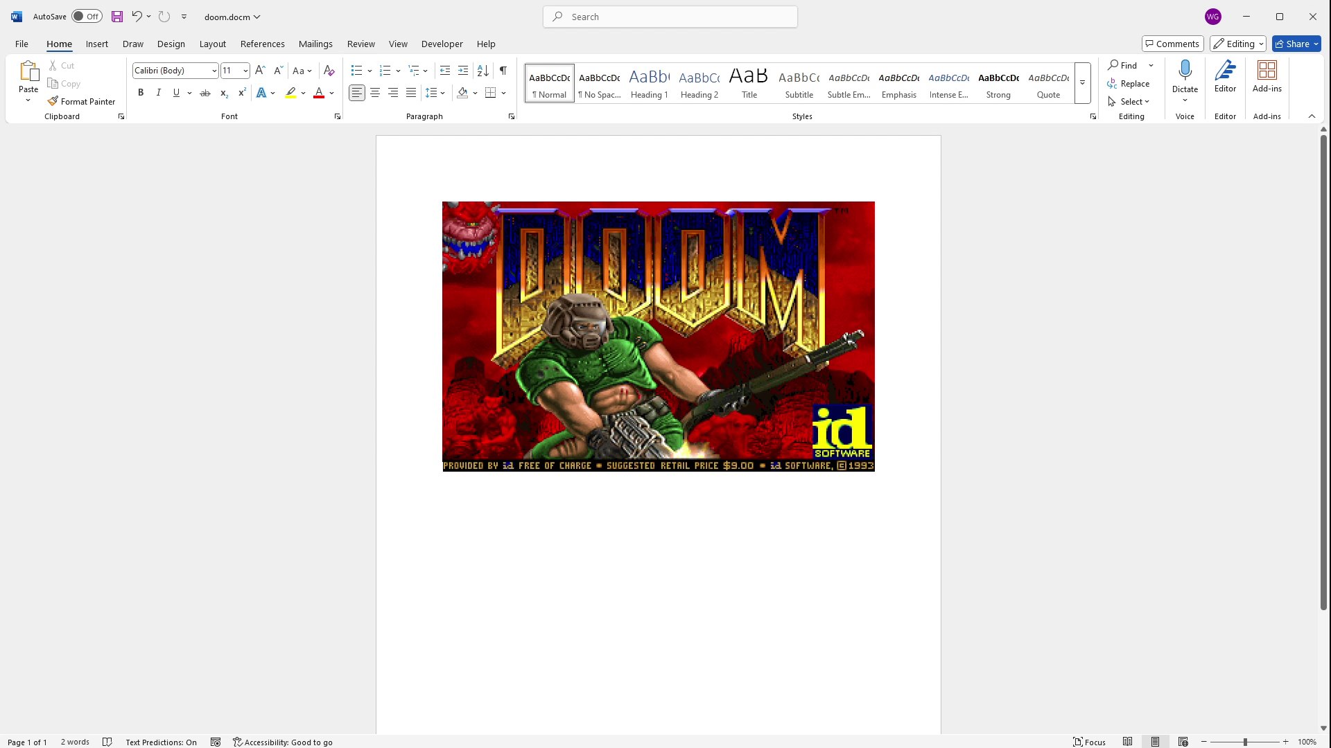 Doom запустили в Microsoft Word 😩
Шутка уже давно вышла из под контроля! На свет вышел проект DooM-docm, позволяющий запустить игру в последних версиях MO и Word | Сетка — социальная сеть от hh.ru