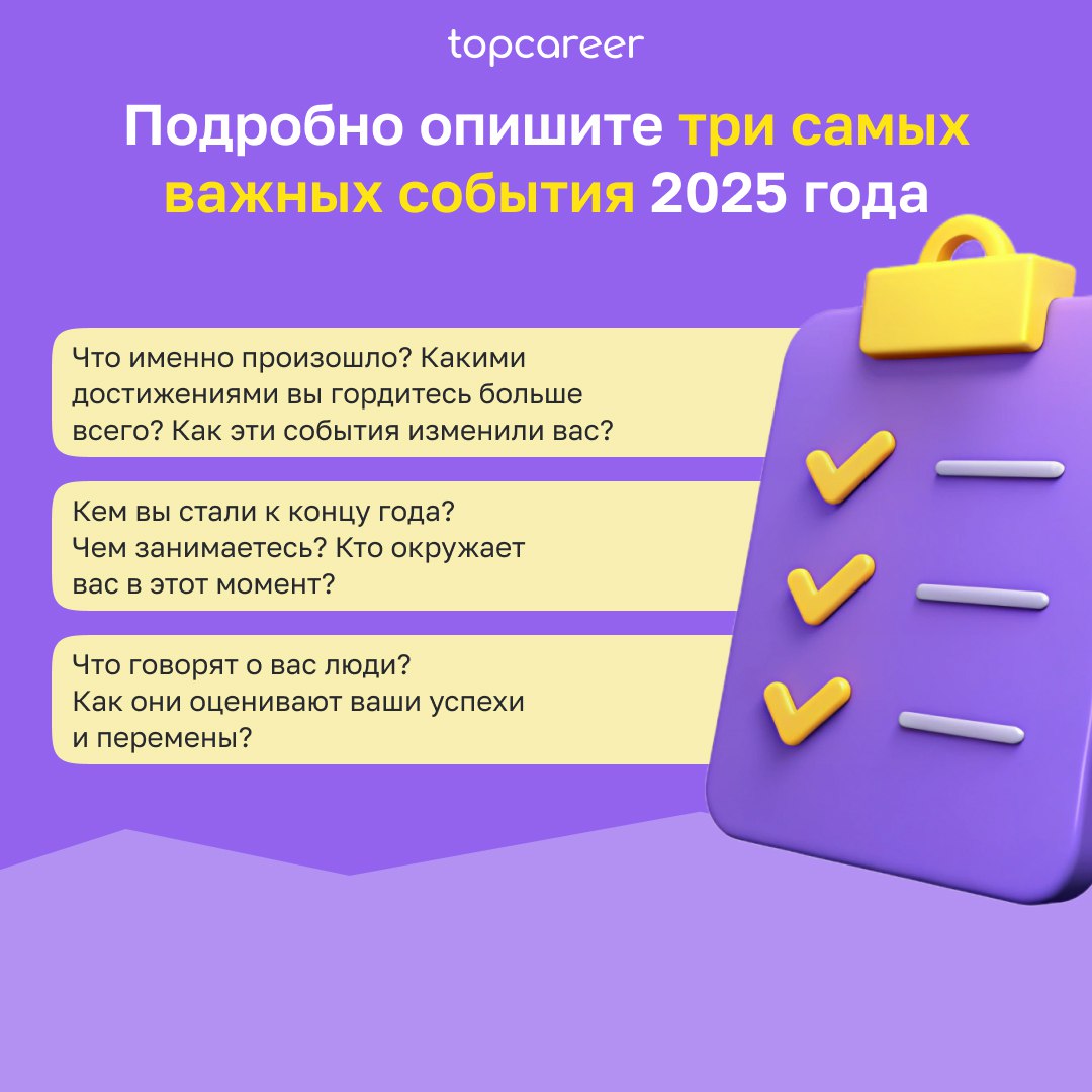 🗓 Стратегия — дело тонкое
Хотите, чтобы 2025 год стал для вас по-настоящему успешным? Тогда важно не просто мечтать, а заранее продумать, к каким результатам вы хотите прийти и какие шаги для этого пр... | Сетка — социальная сеть от hh.ru
