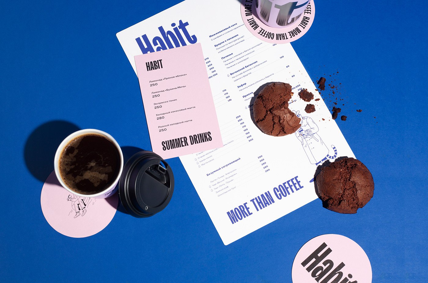 Habit coffee
Проект  #брендинг
Behancer | Сетка — социальная сеть от hh.ru
