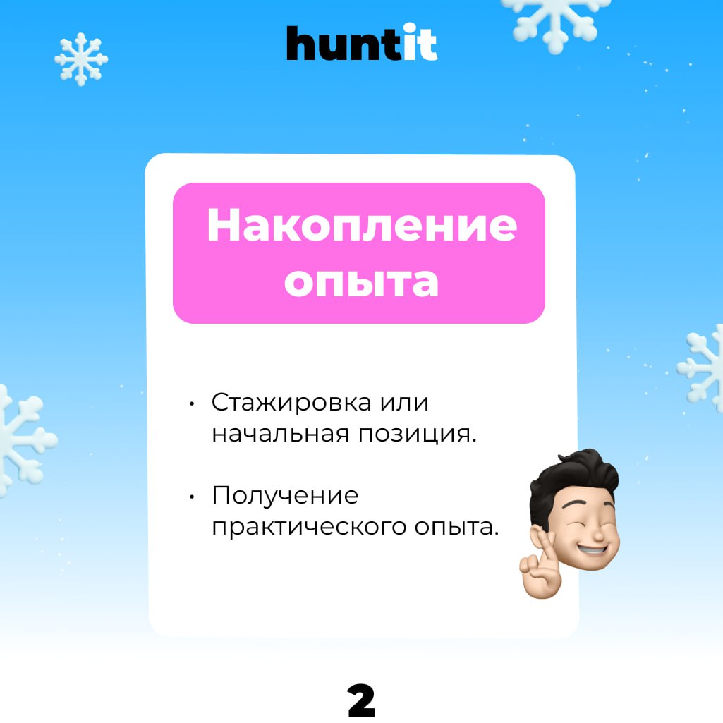 Карьерный путь соискателя ↗️
*️⃣1. Образование и квалификация
- Получение необходимого образования. Это может быть высшее образование, курсы повышения квалификации или сертификаты | Сетка — социальная сеть от hh.ru