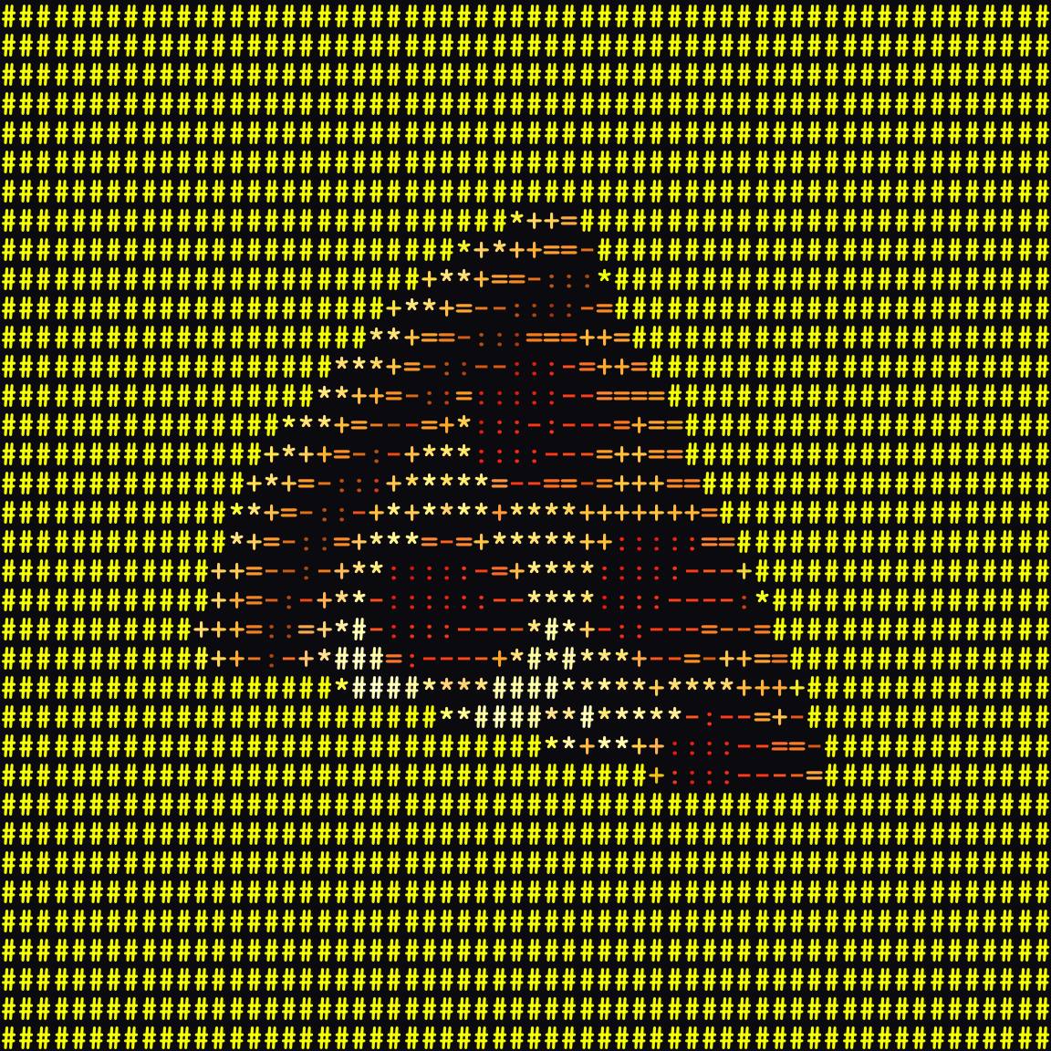Сервис превращает ЛЮБУЮ пикчу в ASCII-картинку — в цвете или монохроме.
Результат сохраняем в символах или в PNG.
Креативим — тут.
🍕 зумеры любят пиццу | Сетка — социальная сеть от hh.ru