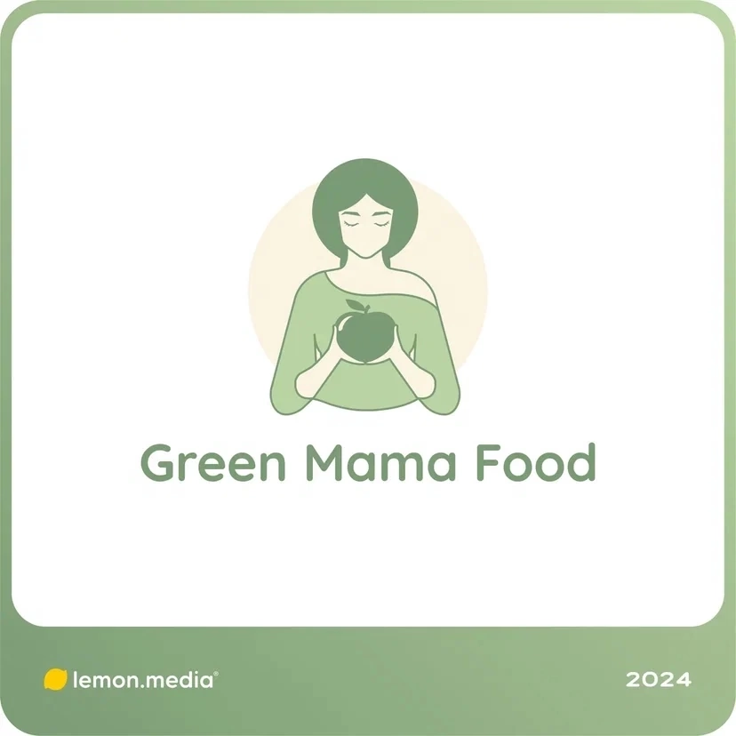 Логотип для компании «Green Mama Food» | Сетка — социальная сеть от hh.ru