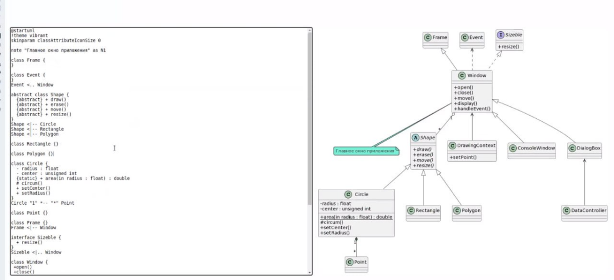 Нашёл с товарищем мощнейший инструмент для создания UML-диаграмм всех мастей. Делюсь  
https://plantuml.com/ru/  
#uml | Сетка — социальная сеть от hh.ru