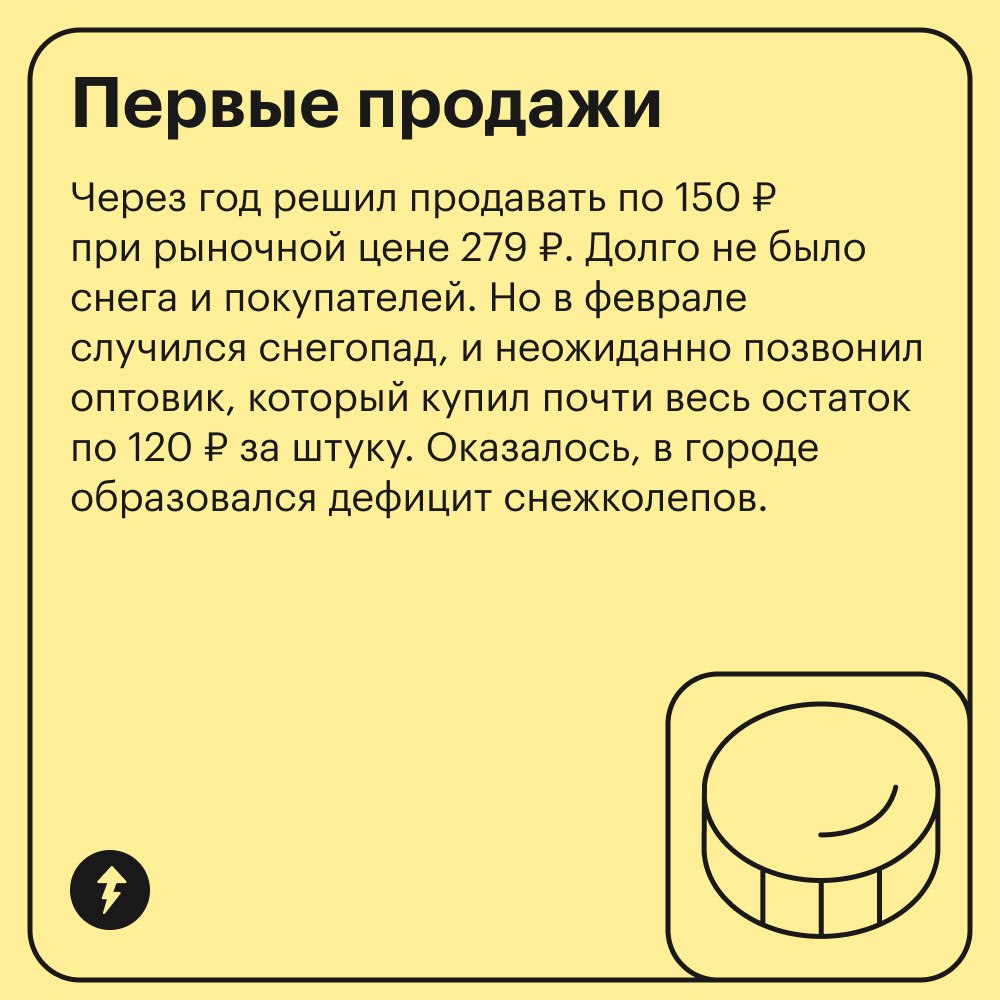 Кто-то замерзает зимой, а кого-то греет доходность 2465%
Это история Игоря о том, как простая внимательность и немного терпения помогли превратить обычную покупку в удачную инвестицию | Сетка — социальная сеть от hh.ru