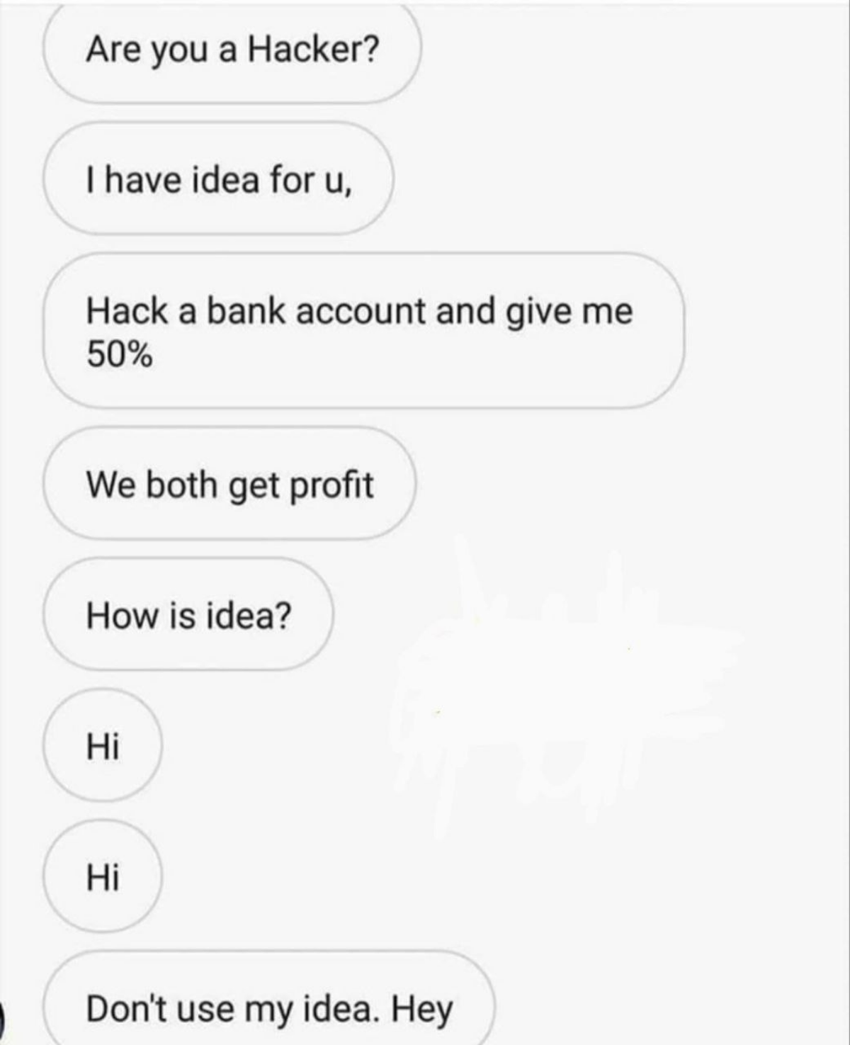 Hi i have idea... | Сетка — социальная сеть от hh.ru
