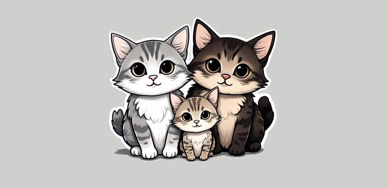 Как будет выглядеть котёнок по фото родителей? 🐈🐈‍⬛
Ответ на этот вопрос даст Kitten Mixer 😼
Эта приложуха на Python засовывает в миксер делает визуальные комбинации изображений котят с использованием... | Сетка — социальная сеть от hh.ru