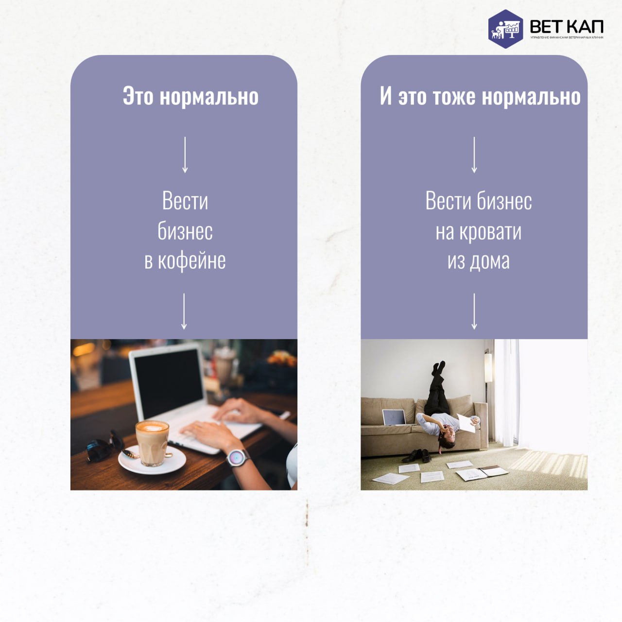 Нет правильных способов вести бизнес, есть только тот, что выбираете вы 🤍
Чтобы хотели добавить к списку?
Как владелец ветеринарной клиники освободился от рутины всего за 3 месяца с помощью финдира! П... | Сетка — социальная сеть от hh.ru