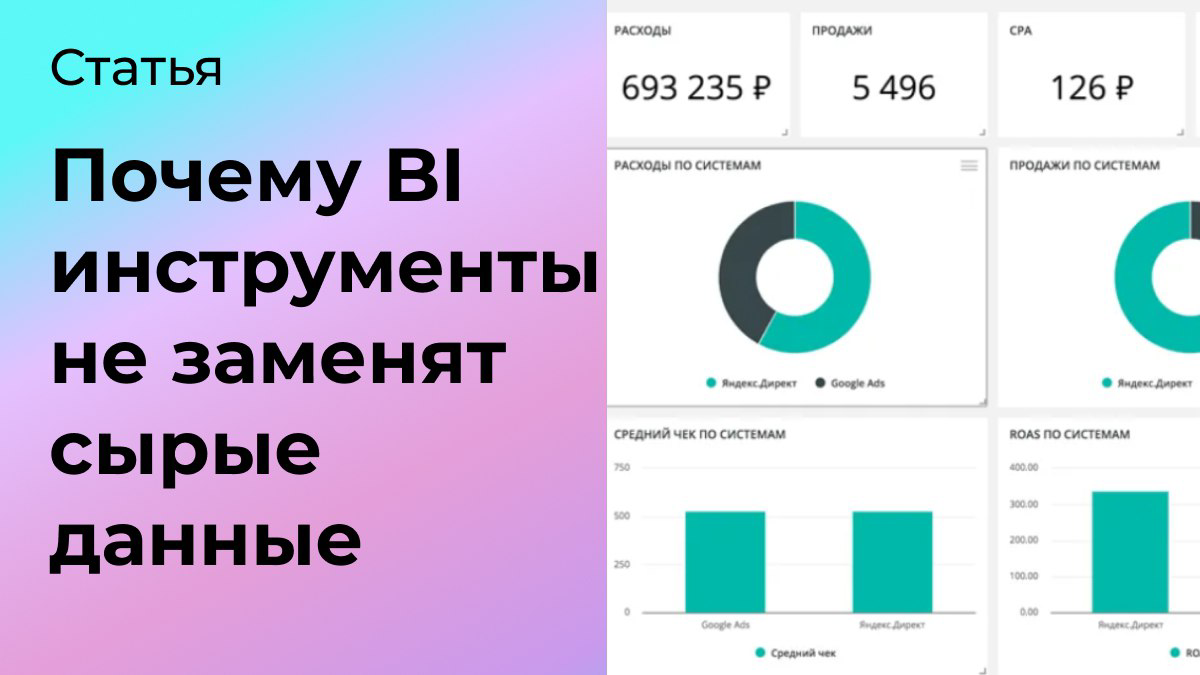 Почему BI инструменты не заменят сырые данные | Сетка — социальная сеть от hh.ru