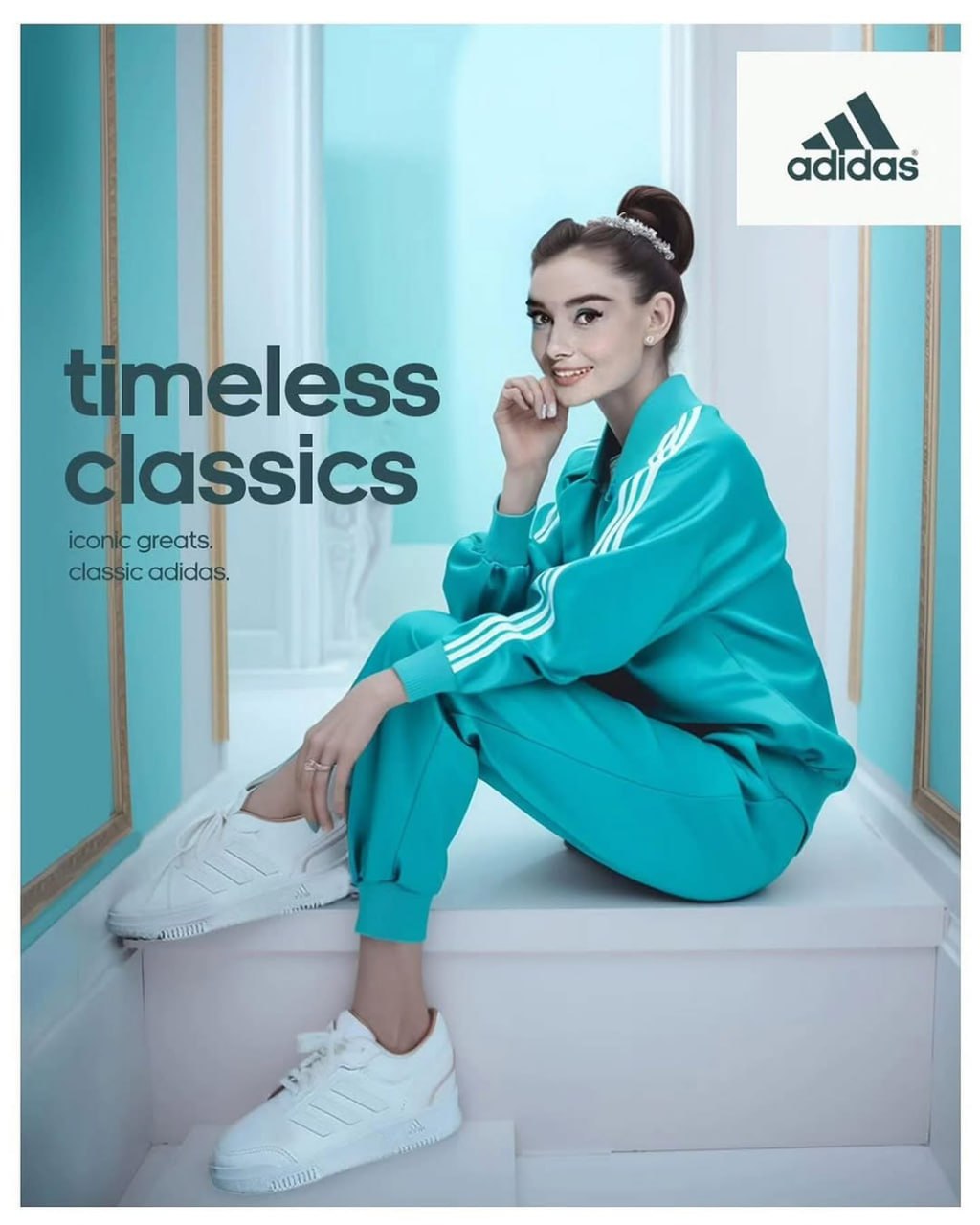 Классика вне времени: Adidas Originals с помощью AI примерили известные и выдающиеся люди.
The Bytheway | Сетка — социальная сеть от hh.ru