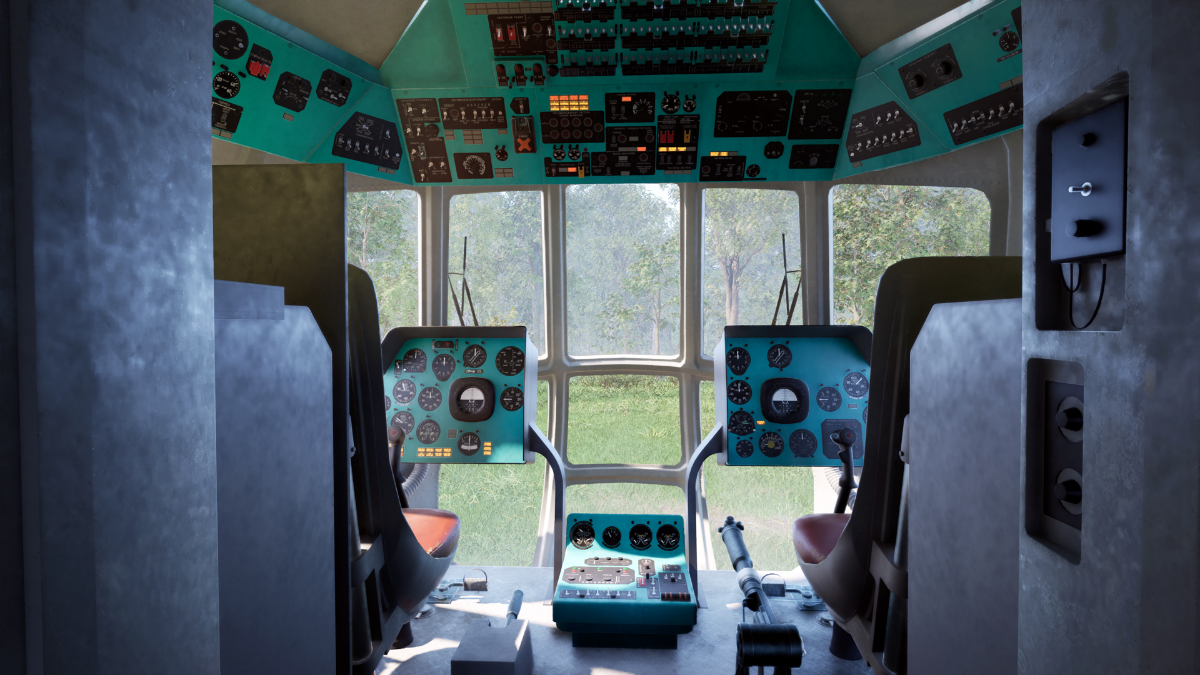 Вертолет Ми-8 сделан для проекта "Купол".
Моделирование в Blender, текстуры в Substance Painter, рендер в Unreal Engine  
https://www.artstation | Сетка — социальная сеть от hh.ru