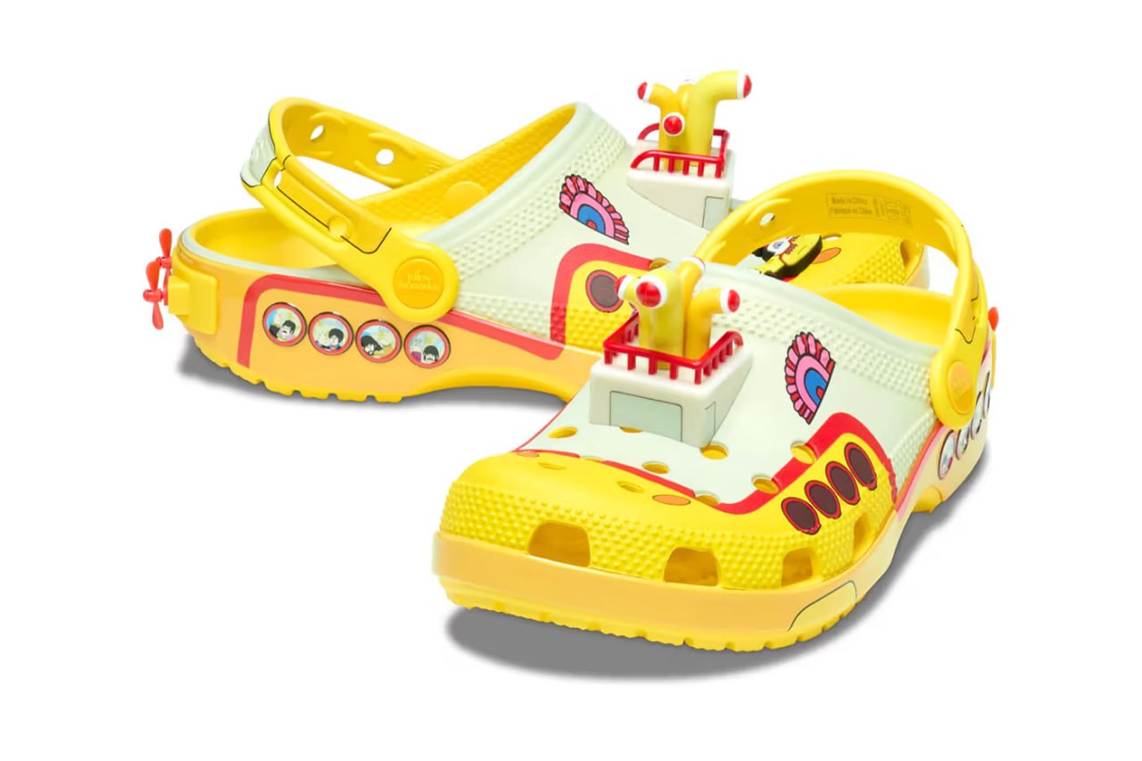 Вау, Crocs заколлабился с The Beatles, чтобы выпустить сабо в стиле мультфильма «Желтая подводная лодка». Это детский мульт, вдохновленный песнями музыкальной группы | Сетка — социальная сеть от hh.ru