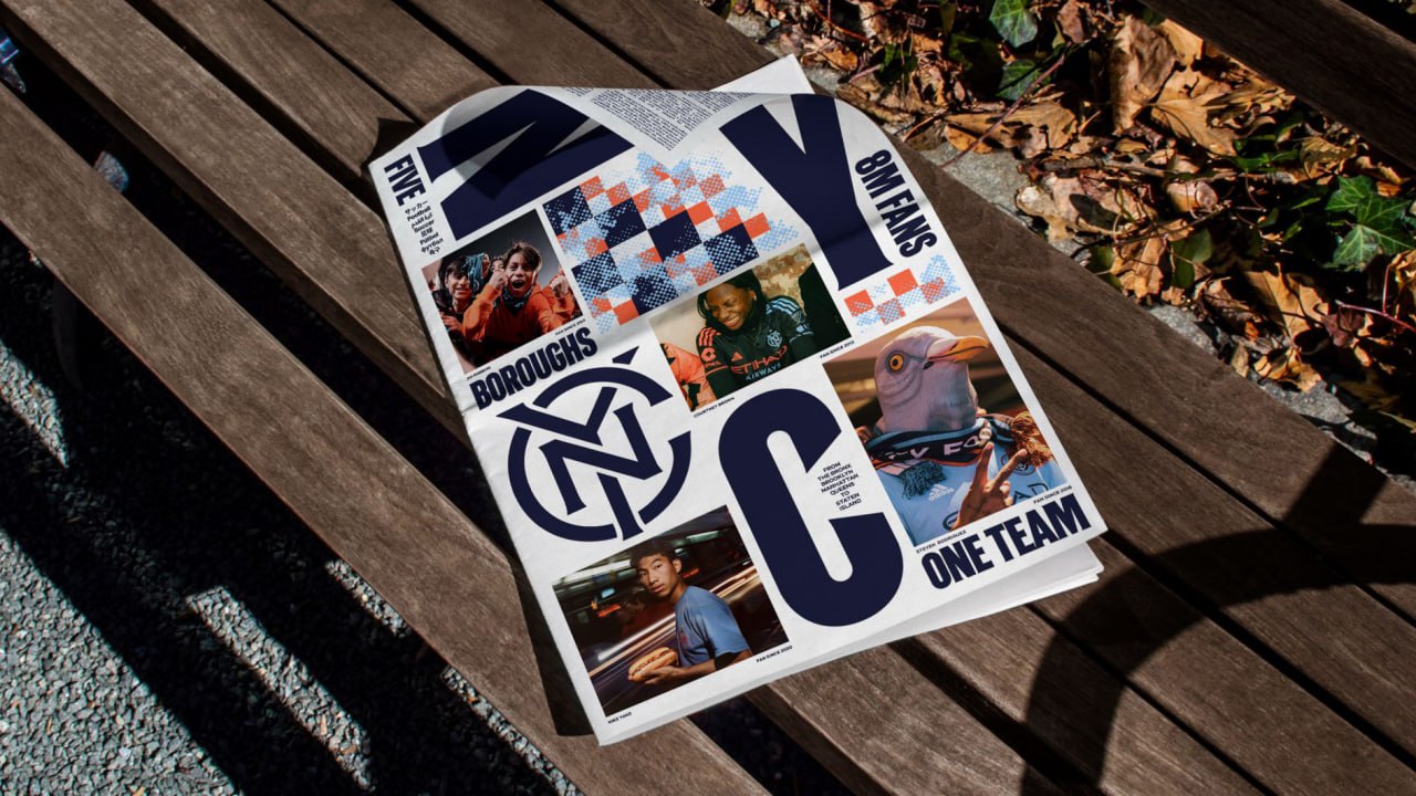 New York City FC представил обновлённую айдентику, разработанную бруклинской студией Gretel
Cтудия разработала визуальную и вербальную идентичность, отражающую неустанную энергию и эклектичный дух гор... | Сетка — социальная сеть от hh.ru